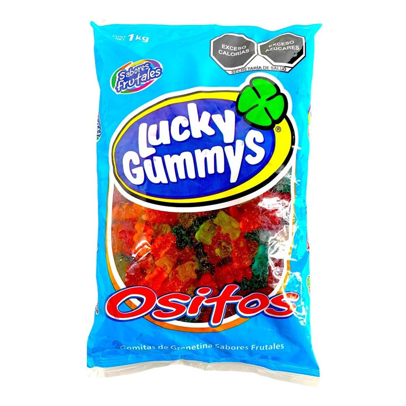 Gomita Lucky Gummys Ositos 1 Kg Sabor Frutal - Eurotruck Mexico