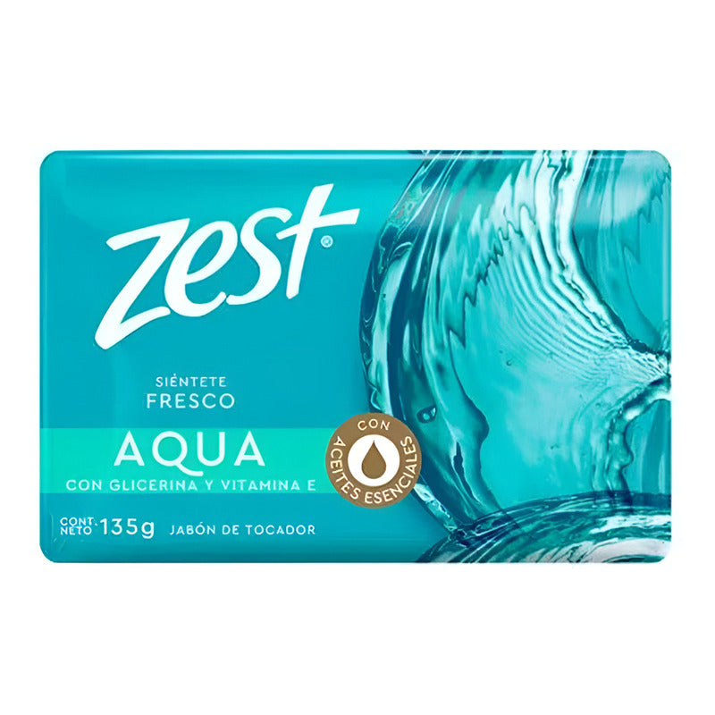 Jabón En Barra Zest Aqua 135g - Eurotruck Mexico
