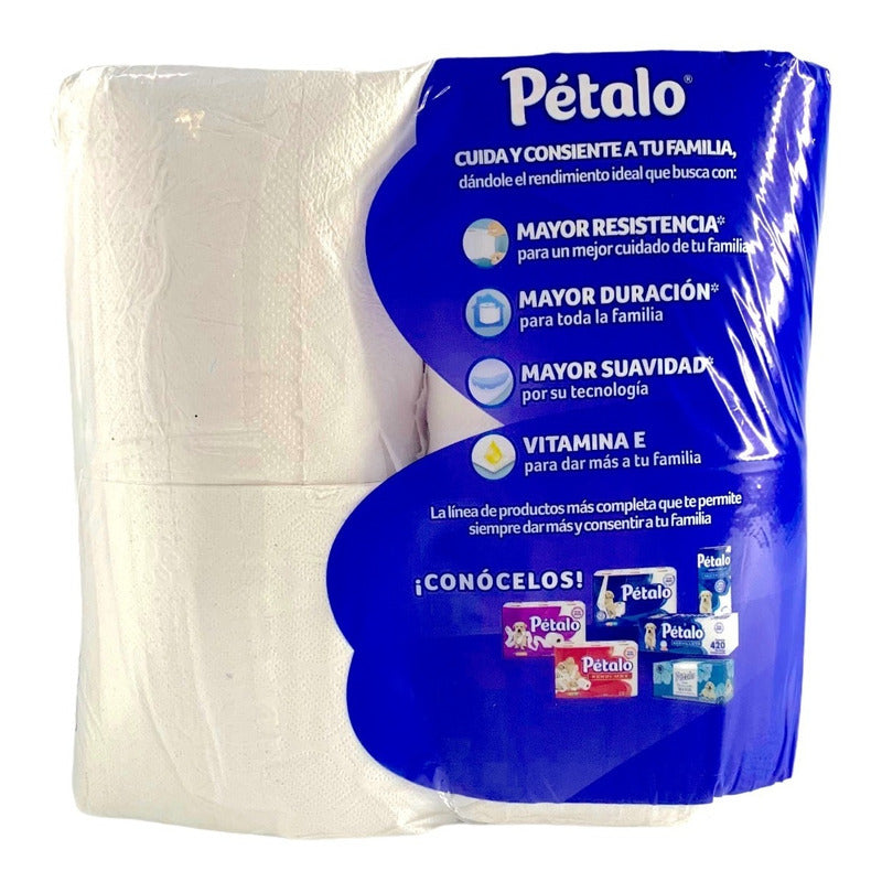 Papel Higienico Petalo Ultra Resistente 4 Rollos - Eurotruck Mexico