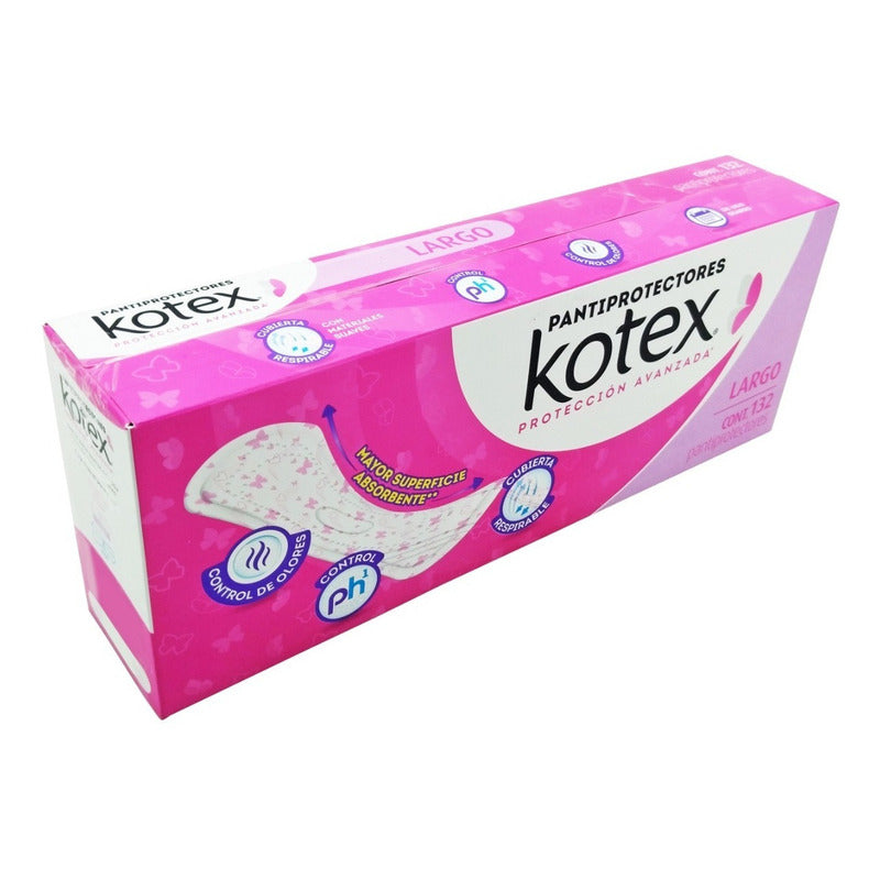 Pantiprotectores Diarios Kotex Largos 132 Pzas Proteccion - Eurotruck Mexico