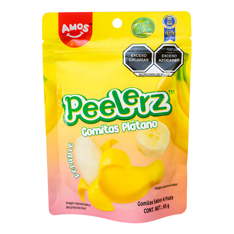 Gomitas De Plátano Pelable Peelerz Amos 65g - Eurotruck Mexico