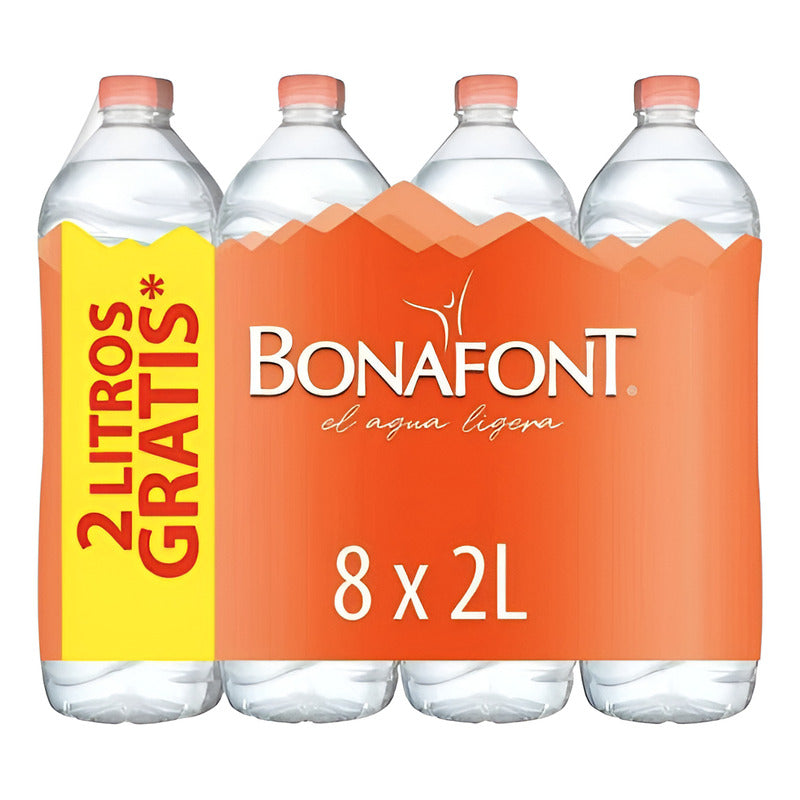 Bonafont Agua Natural De 2l 8 Piezas - Eurotruck Mexico