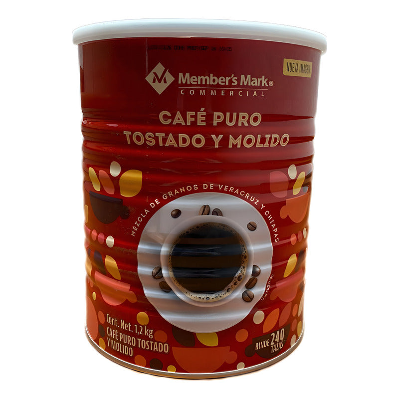 Café Tostado Y Molido Member's Mark 1.2 Kg Calidad Gourmet - Eurotruck Mexico