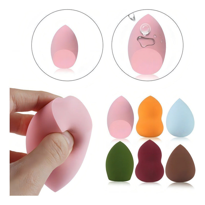 Esponjas Para Maquillaje Mayoreo Beauty Blenders Kit 12pz