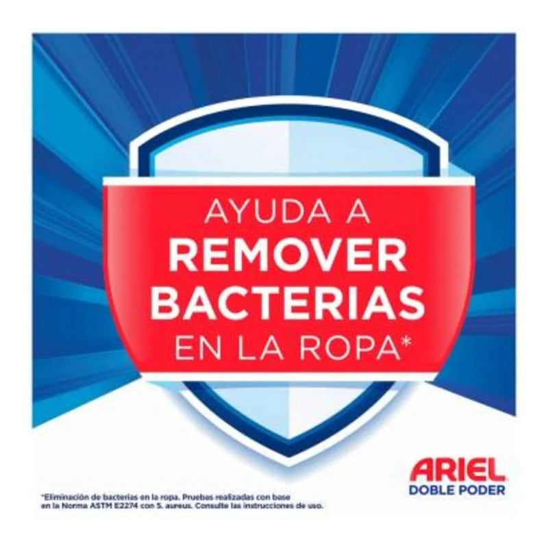 Detergente Para Ropa En Polvo Ariel Doble Poder Bolsa 850 G