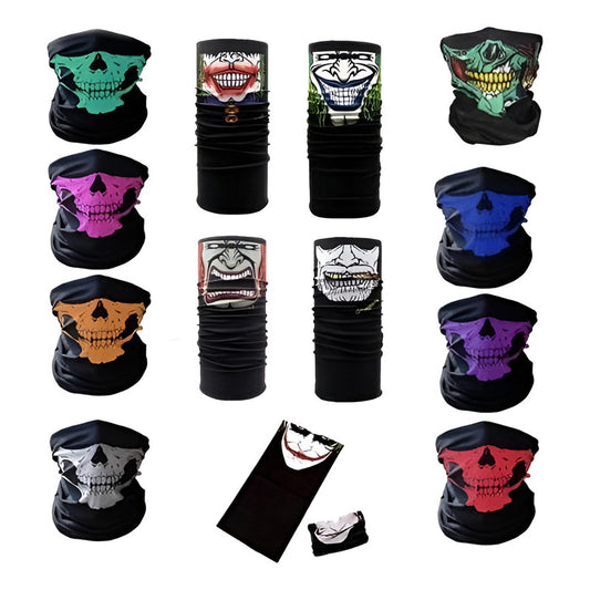 1 Bandana Mascara Bufanda Moto Tactico +200modelos Italika Multicolor Estampado