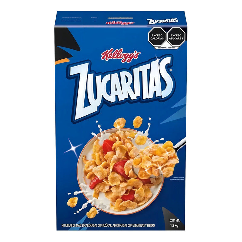 Cereal Zucaritas Kellogg's De 1.2kgs Hojuelas De Maíz Azúcar - Eurotruck Mexico