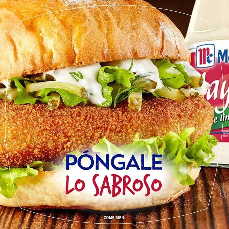 Mayonesa Con Jugo De Limón 390 Gr Mccormick