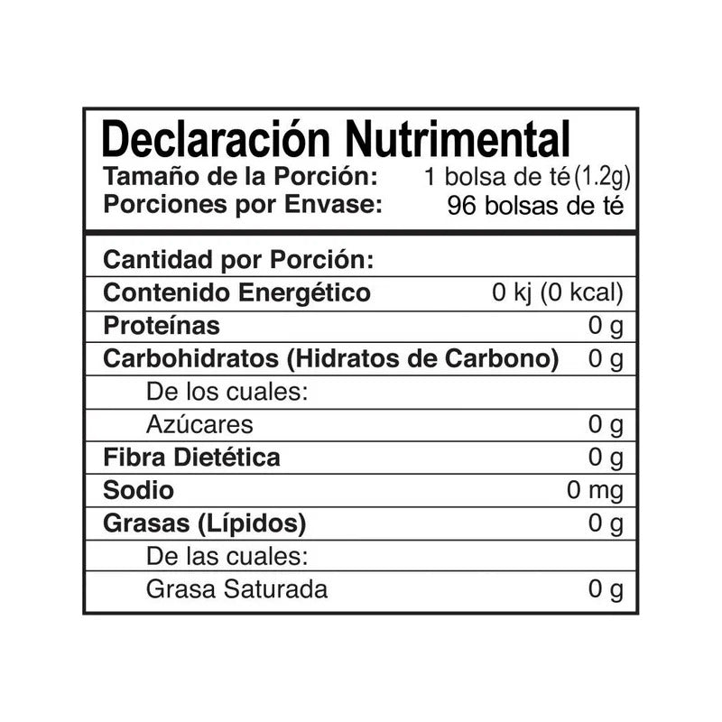 Té Surtido Doblett 96 Unidades De 6 Sabores Sin Cafeina