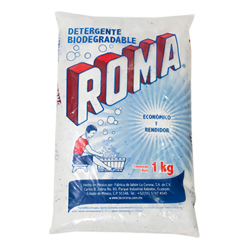 Detergente En Polvo Roma® Multiusos, Biodegradable, 1 Kg - Eurotruck Mexico