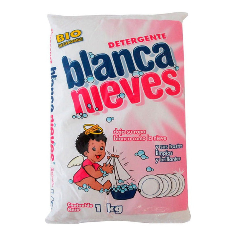 Detergente Polvo Blanca Nieves Multiusos Removedor Manchas 1kg