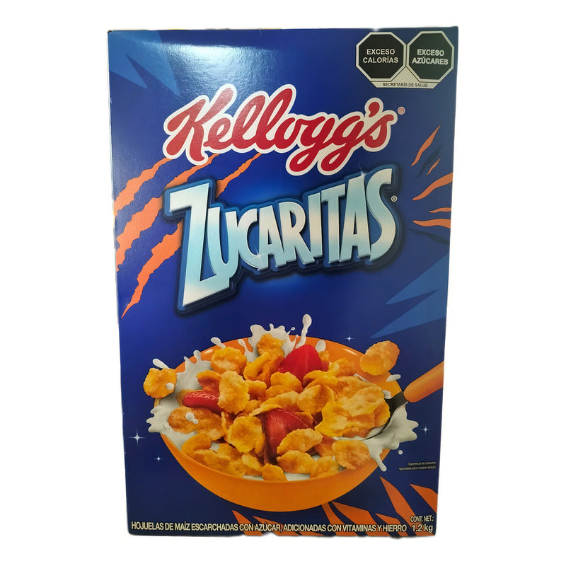 Cereal Zucaritas Kellogg's De 1.2kgs Hojuelas De Maíz Azúcar - Eurotruck Mexico