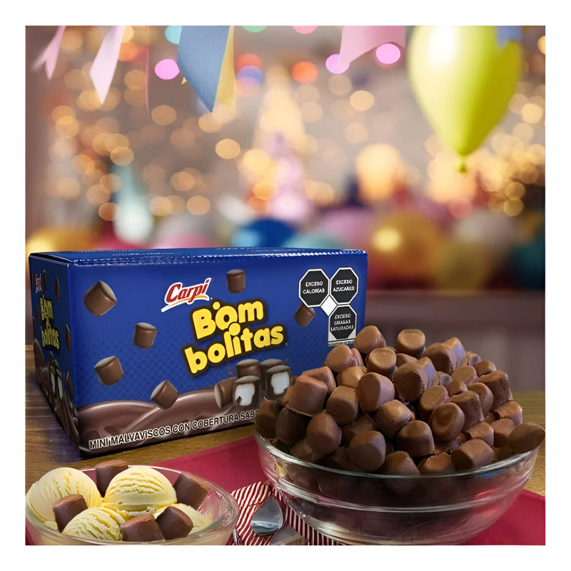 Malvavisco Carpi Chocolate Con Azúcar Libre Gluten 1kg - Eurotruck Mexico