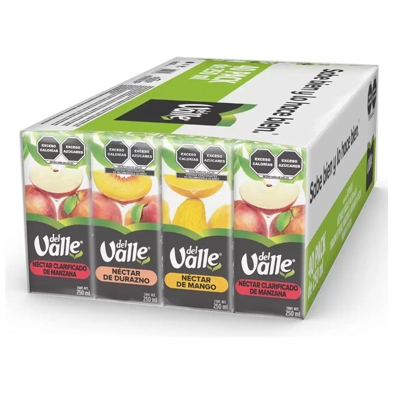Pack 40 Jugos Del Valle Kids Nectares Frutales De 200ml C/u - Eurotruck Mexico
