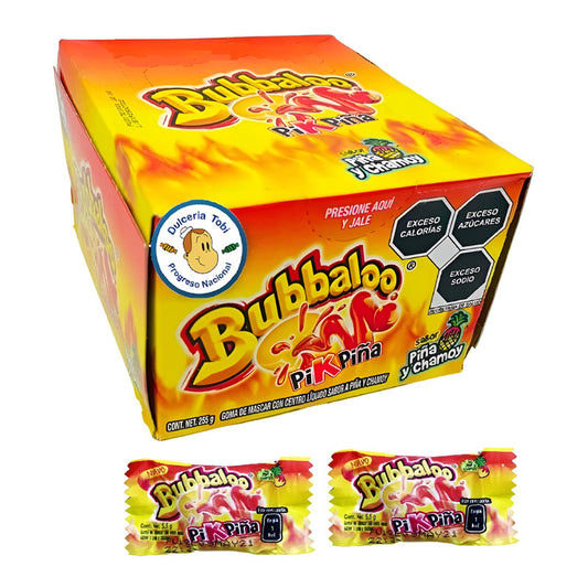 Chicle Bubbaloo Sabor Pikpiña Goma De Mascar Caja 47pz Dulce - Eurotruck Mexico