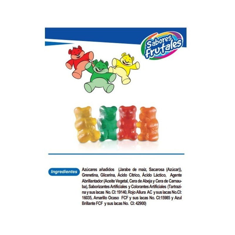 Lucky Gummys Ositos Gomitas De Frutas 1kg - Eurotruck Mexico