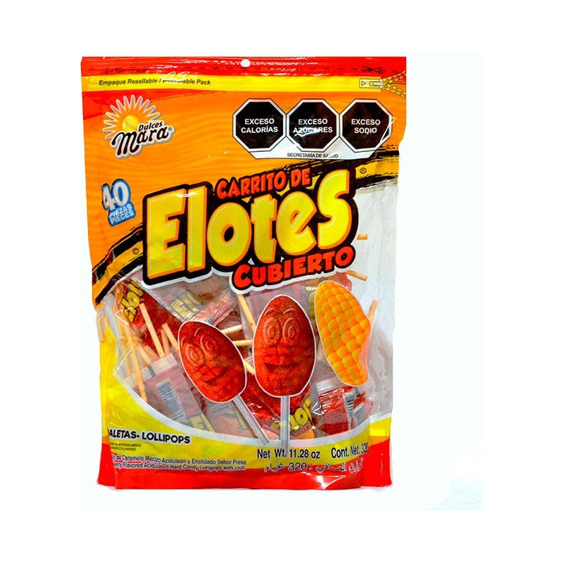 Paleta Elote Con Chile 40 Pzs Carrito Elotes Paleta Mara - Eurotruck Mexico