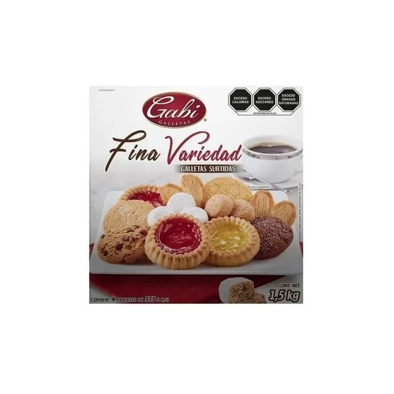 Galletas Gabi Fina Variedad 1.5 Kg Galletas Surtidas - Eurotruck Mexico