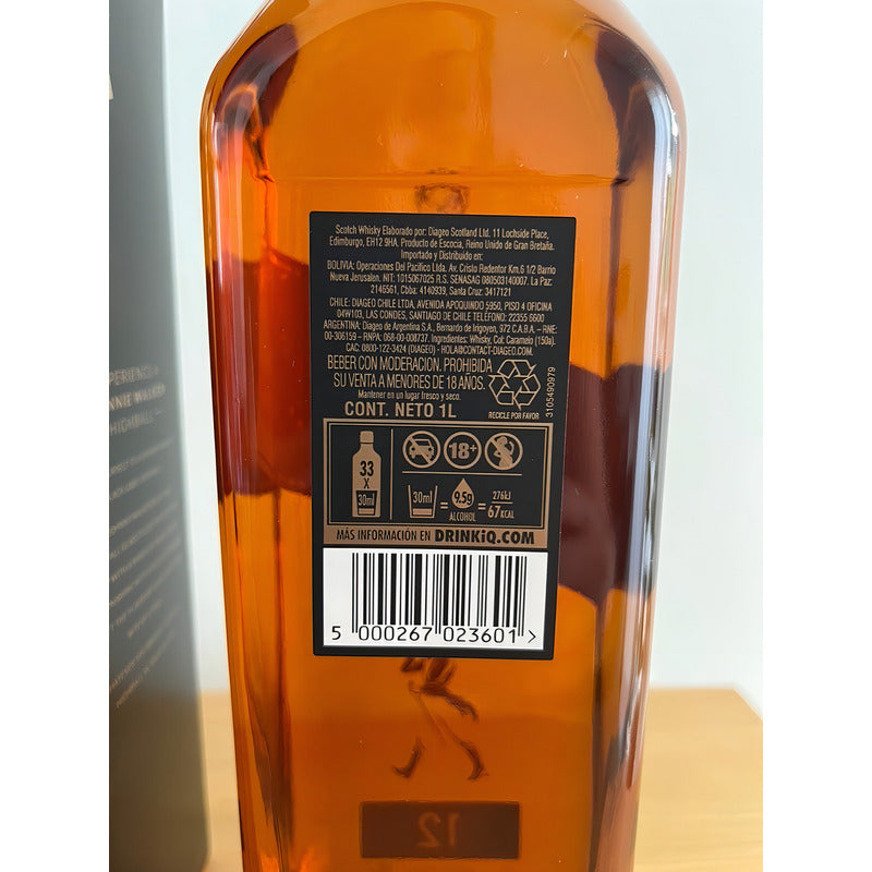 Johnnie Walker Black Label 1 Litro