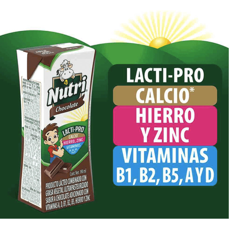 Leche Nutri Sabor Chocolate De 190ml Nutrileche - Eurotruck Mexico