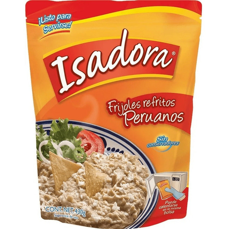 Frijoles Refritos Peruanos Molidos Isadora 430 Gr Sobre - Eurotruck Mexico