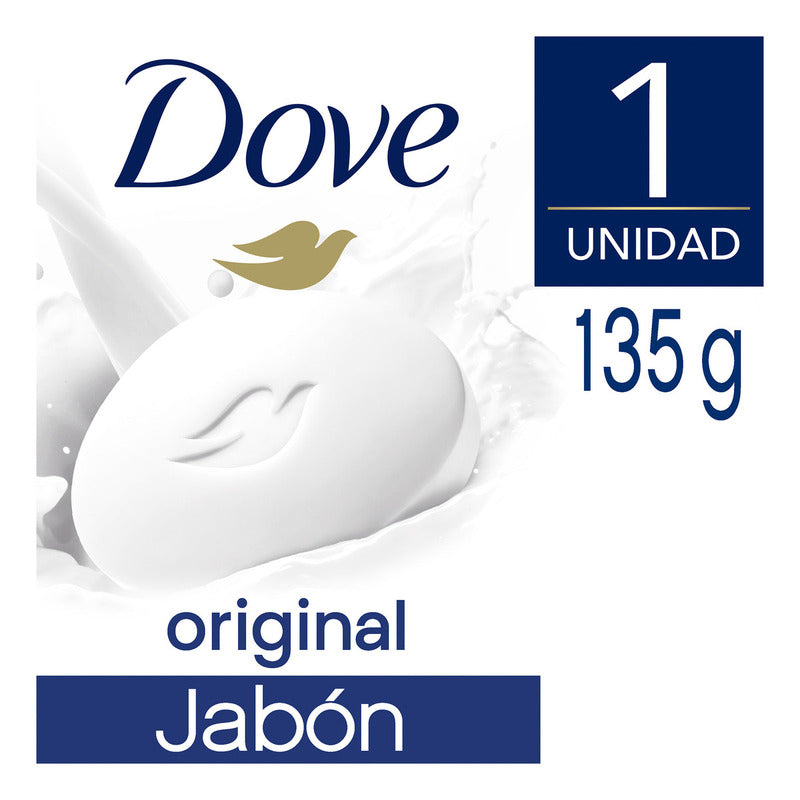 Jabón En Barra Dove Blanco Individual Humectante 135 Gr - Eurotruck Mexico
