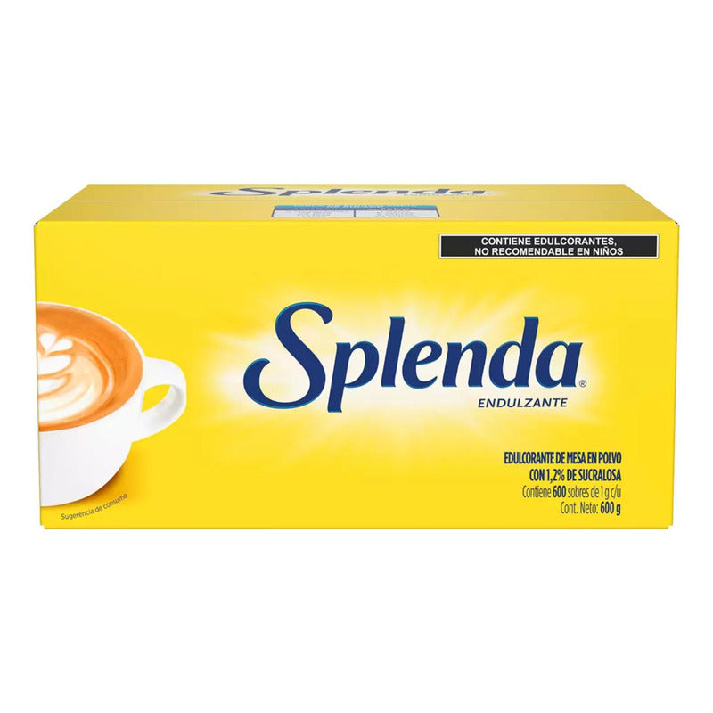 Splenda Sustituto De Azucar 600 Sobres De 1 G. - Eurotruck Mexico