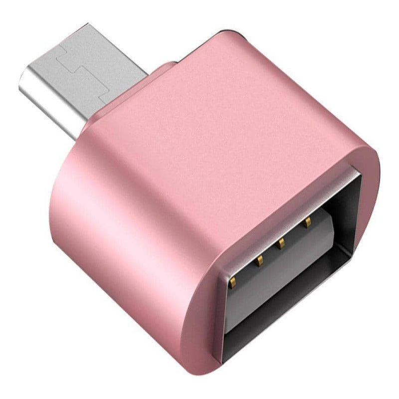 Adaptador Otg Usb A V8 Universal Tranferiencia De Datos