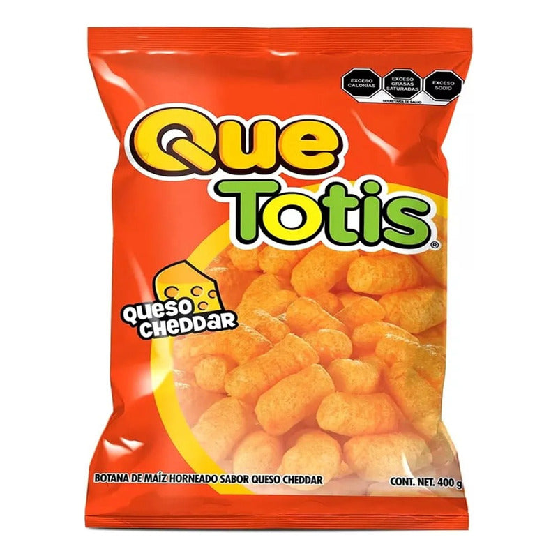 Cheetos Que Totis Sabor Queso Cheddar 400 Gr - Eurotruck Mexico