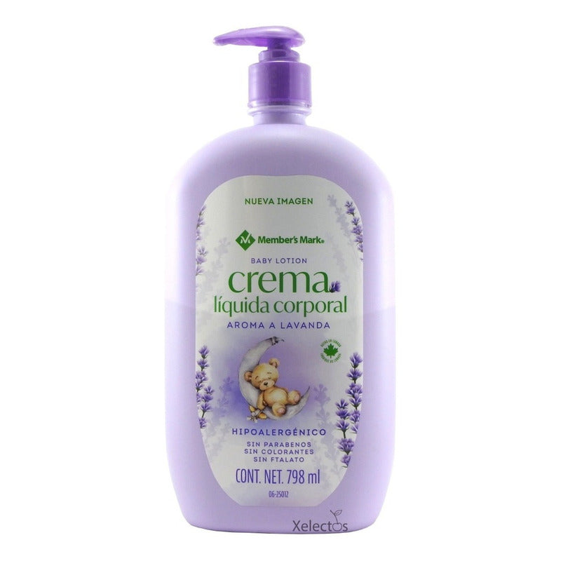 Crema Liquida Corporal Aroma A Lavanda Members Mark 798 Ml