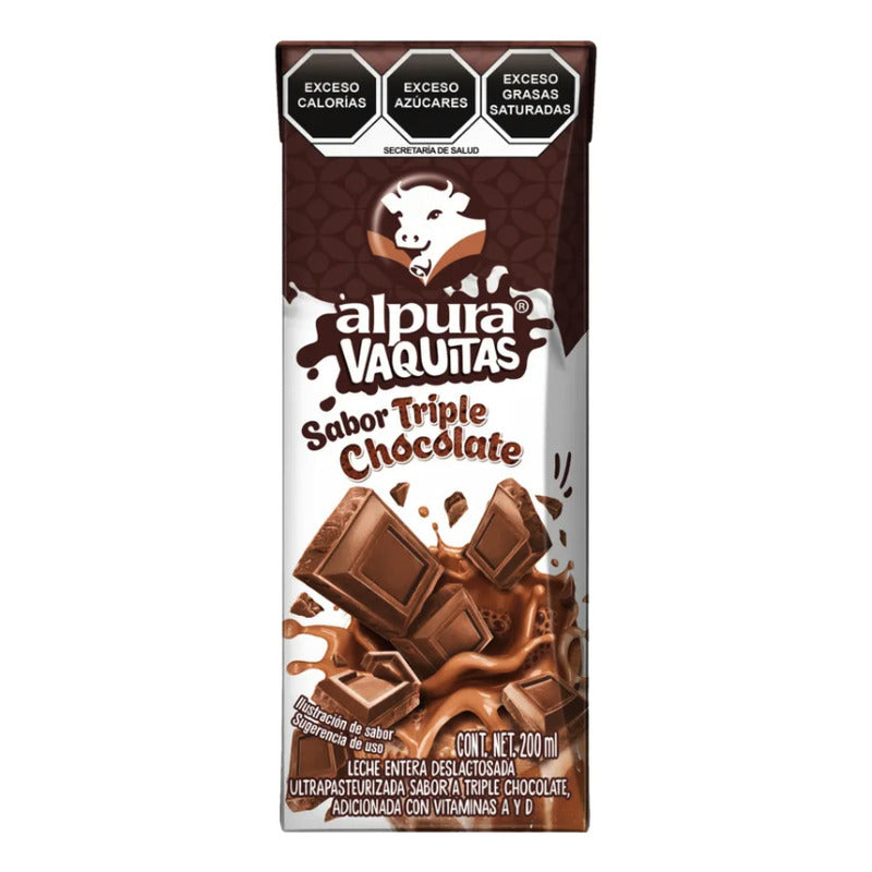 Leche Alpura Vaquitas Sabor Chocolate Chocopower 200 Ml - Eurotruck Mexico