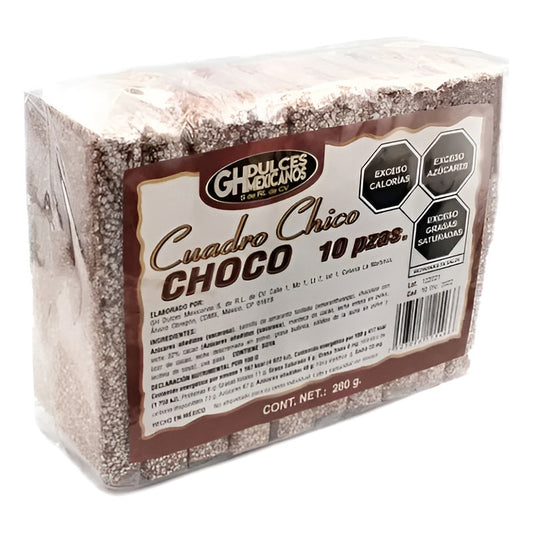 Alegria Dulce De Amaranto Sabor Chocolate 2 Paq. De 10 Pzs.