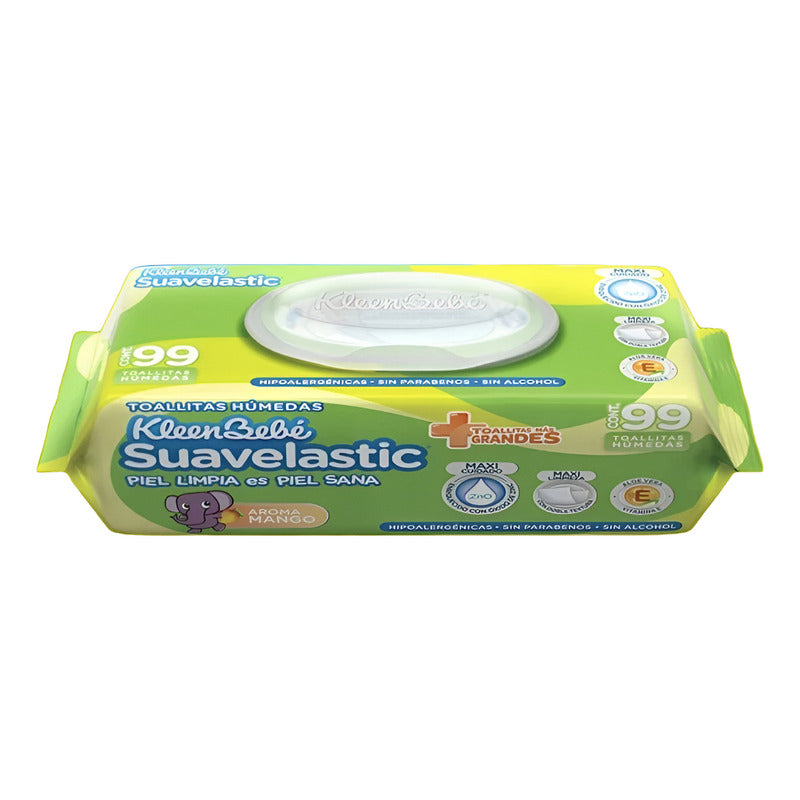 Kleen Bebe Toallitas Humedas Suavelastic 99 Pzas Mango - Eurotruck Mexico