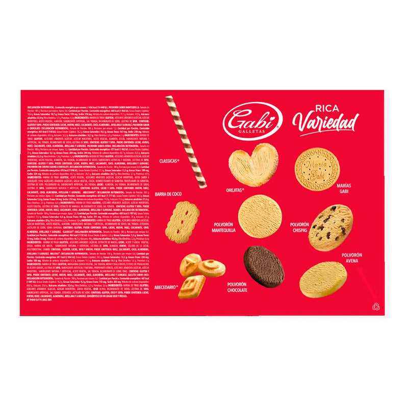 Galletas Surtidas Rica Variedad Gabi 770g - Eurotruck Mexico