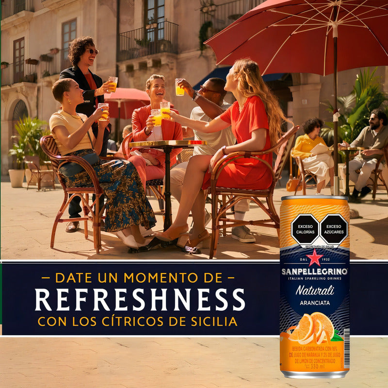 Agua Mineral Saborizada San Pellegrino Naturali Mixpack 20pz - Eurotruck Mexico