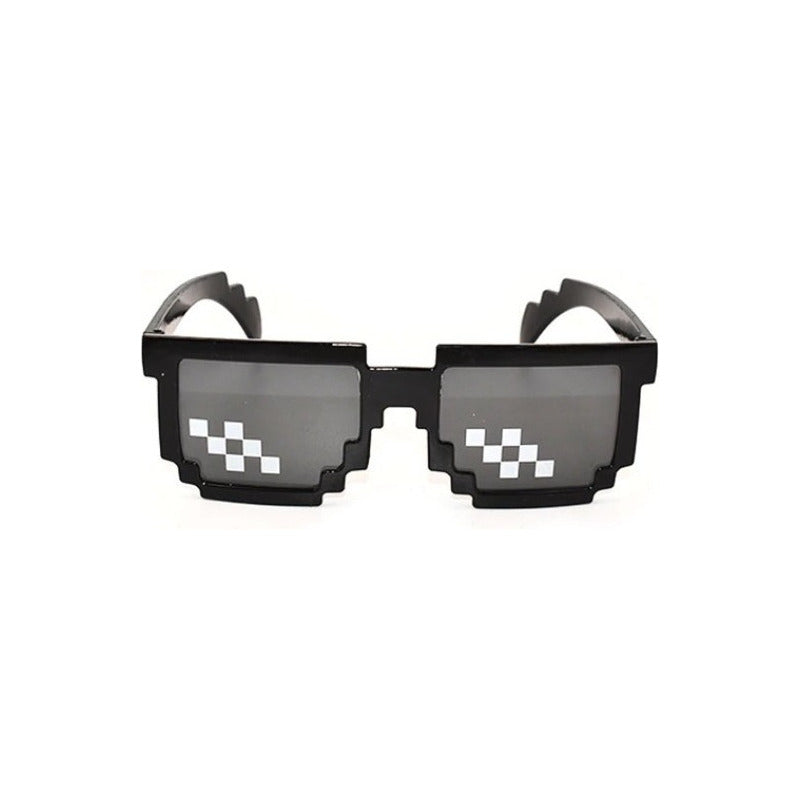 Lentes Thug Life Pixel Broma Fiesta Snoop Dogg Rap Hip Hop Color Lentes Grandes Negro Negro - Eurotruck Mexico
