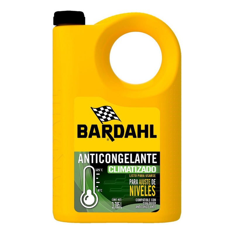 Anticongelante Bardahl Climatizado 17% Auto 3.785 L Verde Limón