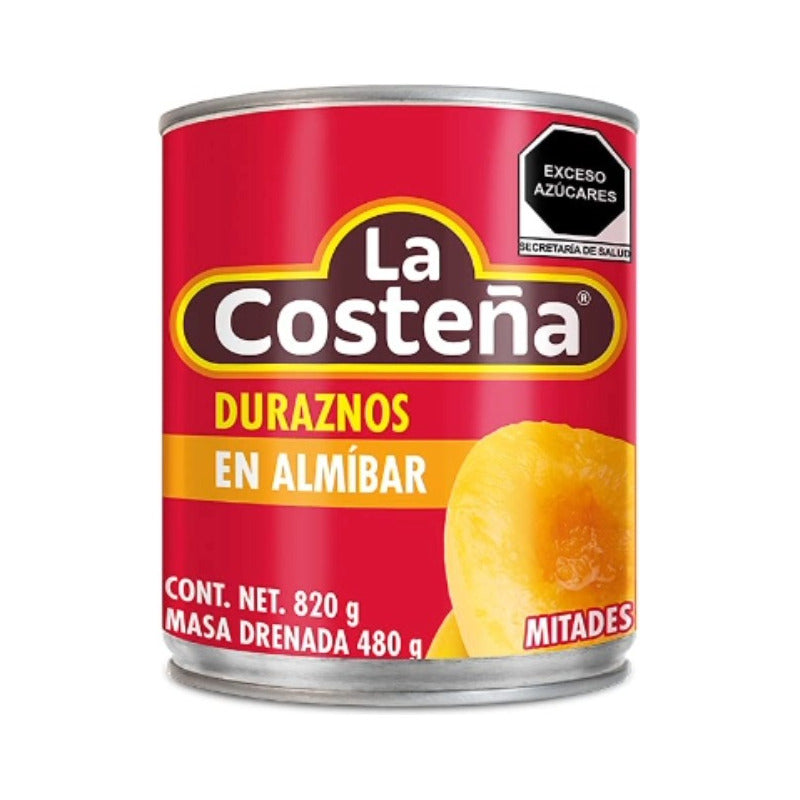Durazno En Almibar 820 Gr La Costeña Mitades - Eurotruck Mexico