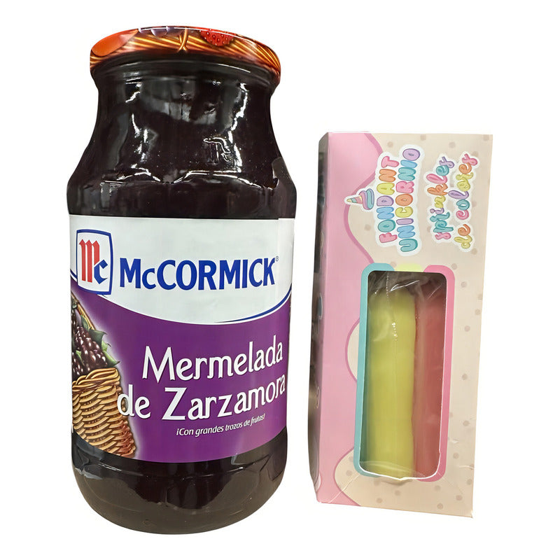 Mermelada Mccormick De Zarzamora 980 G Y Kit De Fondant