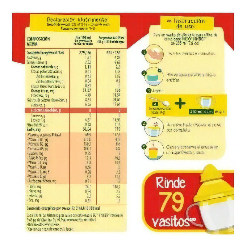 Leche En Polvo Nido Kinder Nestle Protectus Lata 2.7kg  Sin Sabor - Eurotruck Mexico