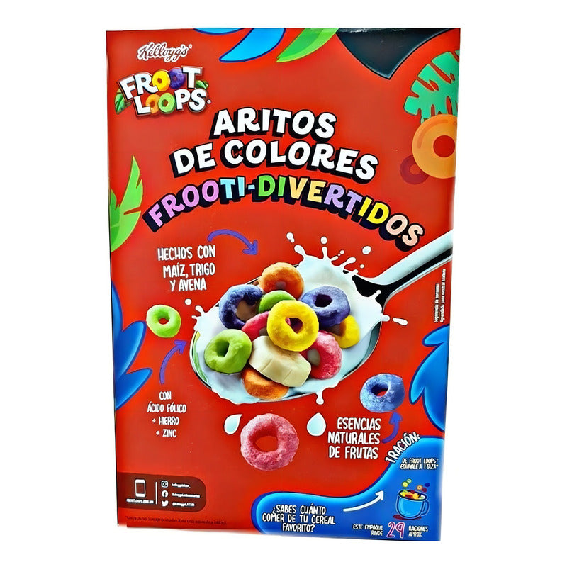 Cereal Froot Loops® De Kellogg's® Caja Grande De 790g - Eurotruck Mexico