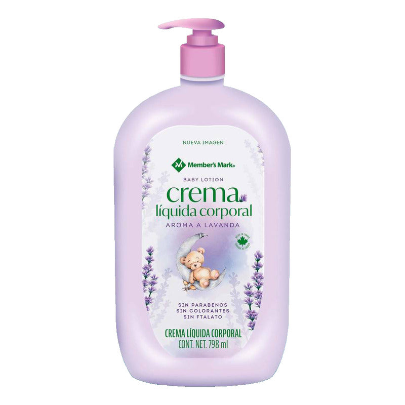 Crema Liquida Corporal Aroma A Lavanda Members Mark 798 Ml