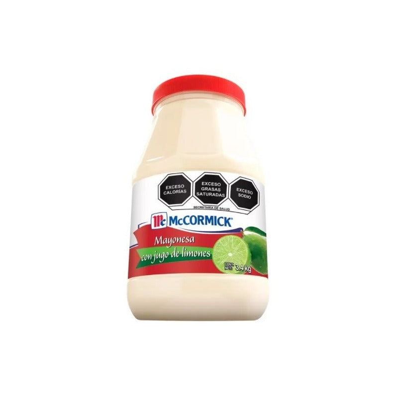 Mayonesa Mccormick Con Jugo De Limon De 3.4 Kg - Eurotruck Mexico