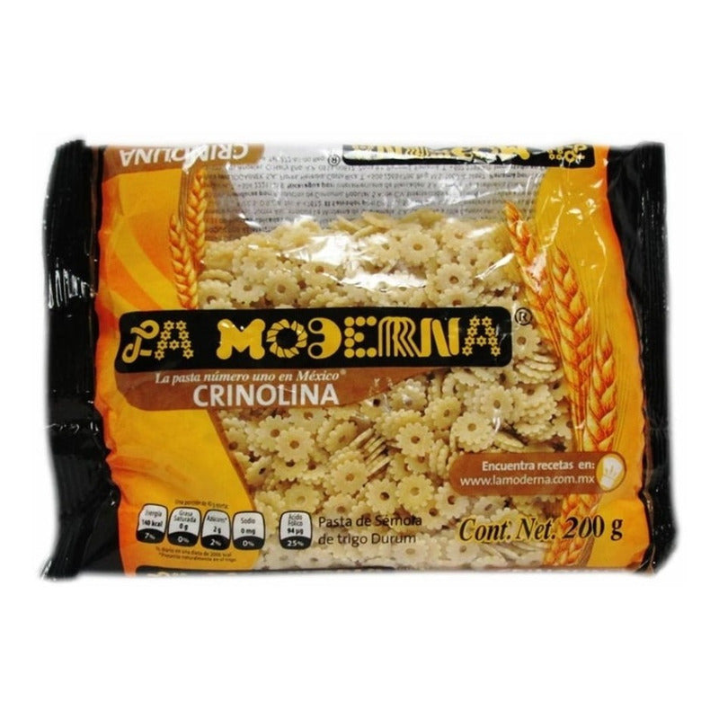 La Moderna Pasta Para Sopa Crinolina 200 Gr - Eurotruck Mexico