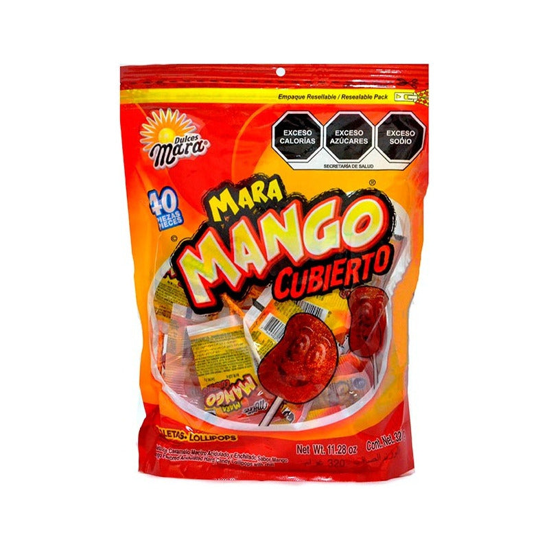 Paleta Mara Mango Cubieto Con Chile 40 Pzs - Eurotruck Mexico