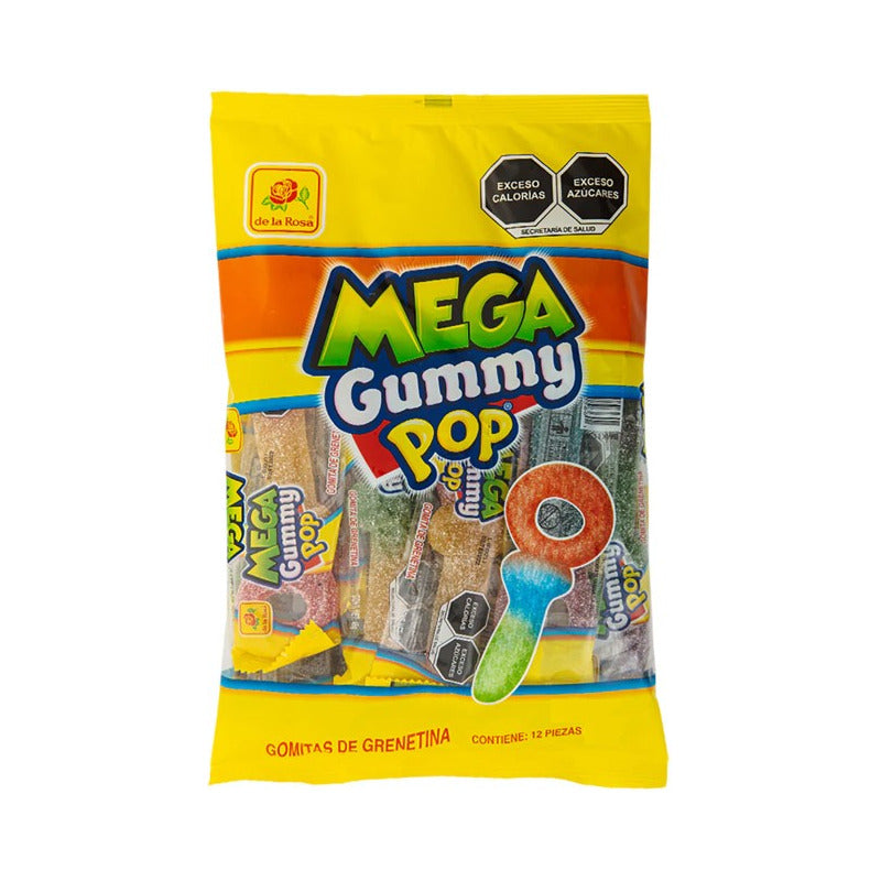 Gummy Pop Mega Gomita Llave Gigante De La Rosa 12pz 480g - Eurotruck Mexico