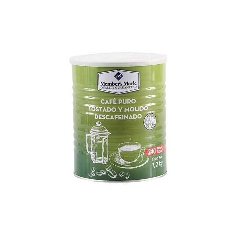 Cafe Tostado Y Molido Member's Mark Descafeinado 1.2 Kg - Eurotruck Mexico