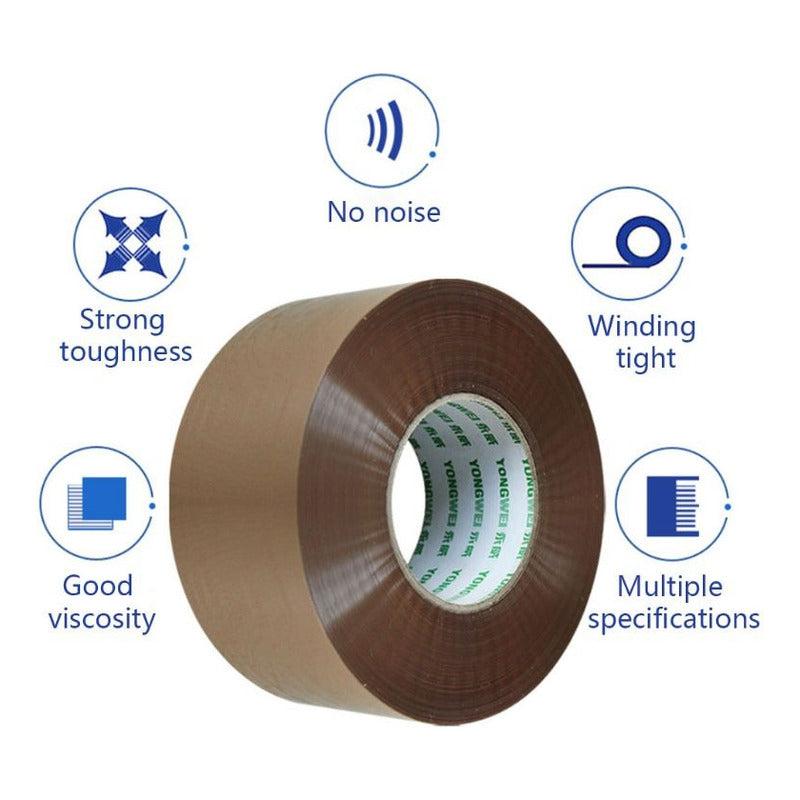 Cinta Adhesiva De Empaque 48mm X 150 M Transparente 10 Pz