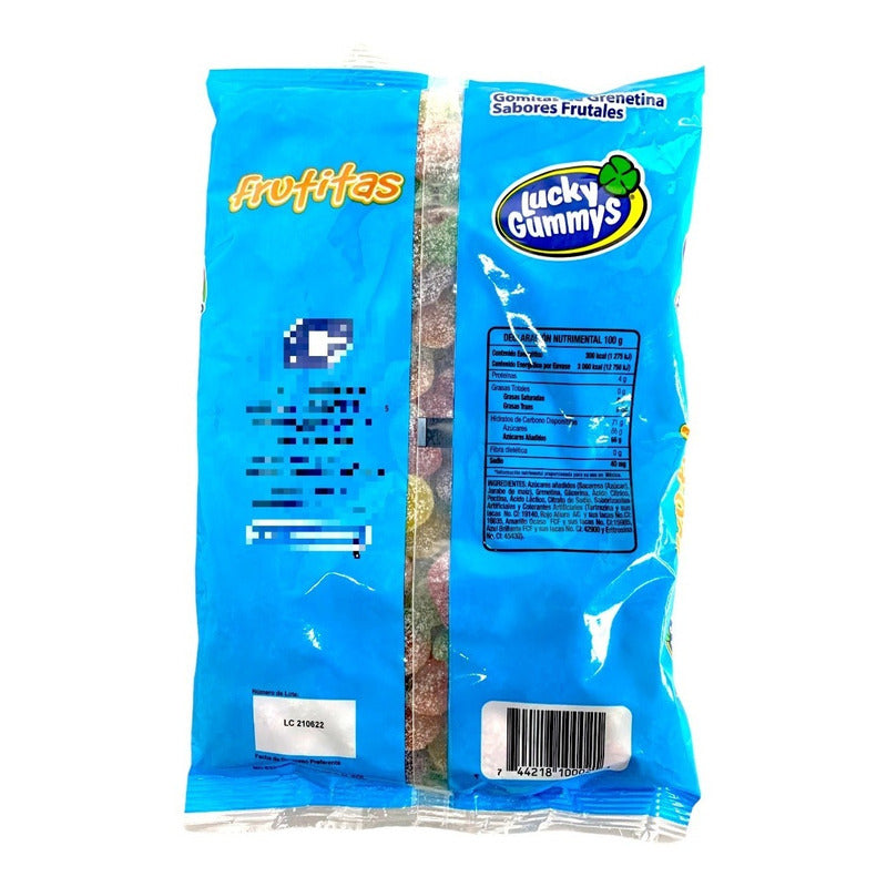 Gomita Lucky Gummys Frutitas 1 Kg Sabor Frutal
