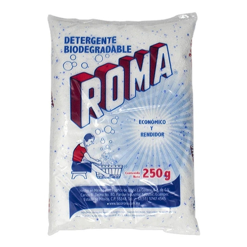 Detergente En Polvo Roma Multiusos Antibacterial 250g - Eurotruck Mexico